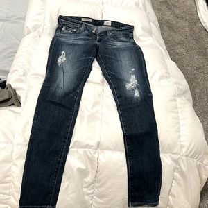 AG ankle skinny size 27